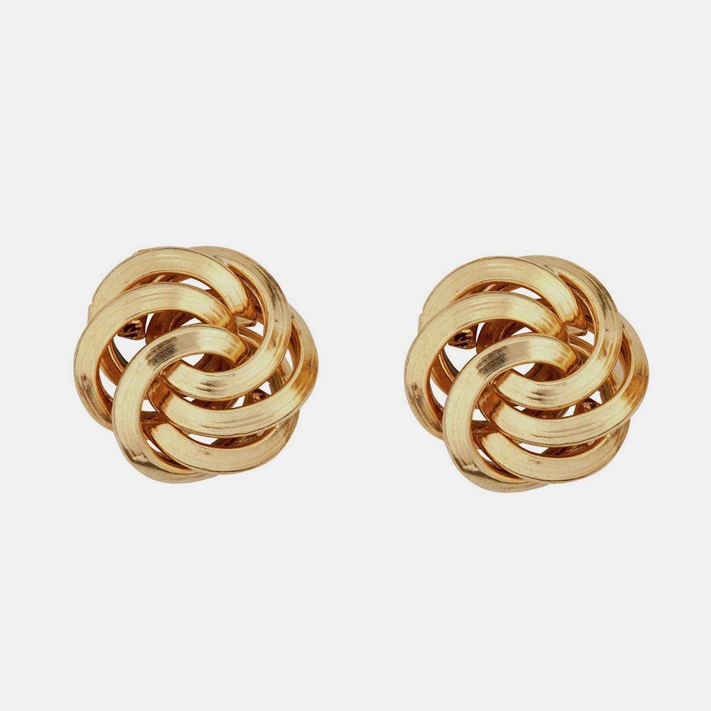 Multi-Row Oval Hoop Earrings